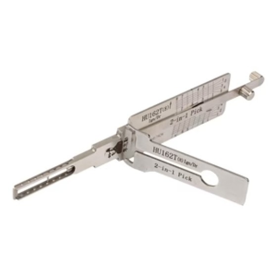 Original Lishi 2-In-1 Pick and Decoder HU162T / 8Cut / AG